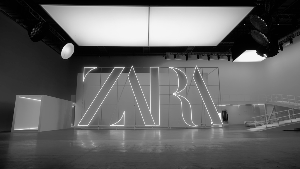 Zara 直播秀